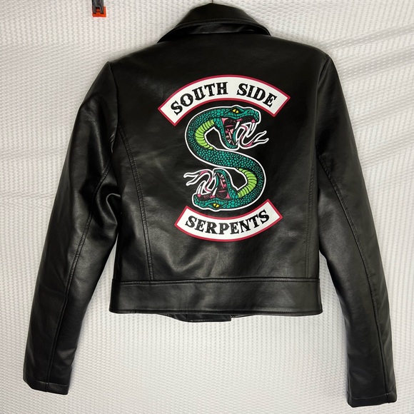 NWOT Riverdale Faux Leather South Side Jacket - Picture 5 of 9